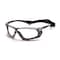 Pyramex Crossovr, Safety Glasses, Anti-Fog & Anti-Scratch, Clear Lens, Black/Gray Frame SBG10610DT - alternate 1